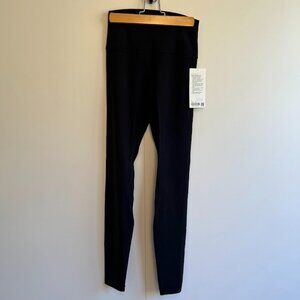 NWT Lululemon Align High Rise Pant Leggings Black Long 31 inches Size 6